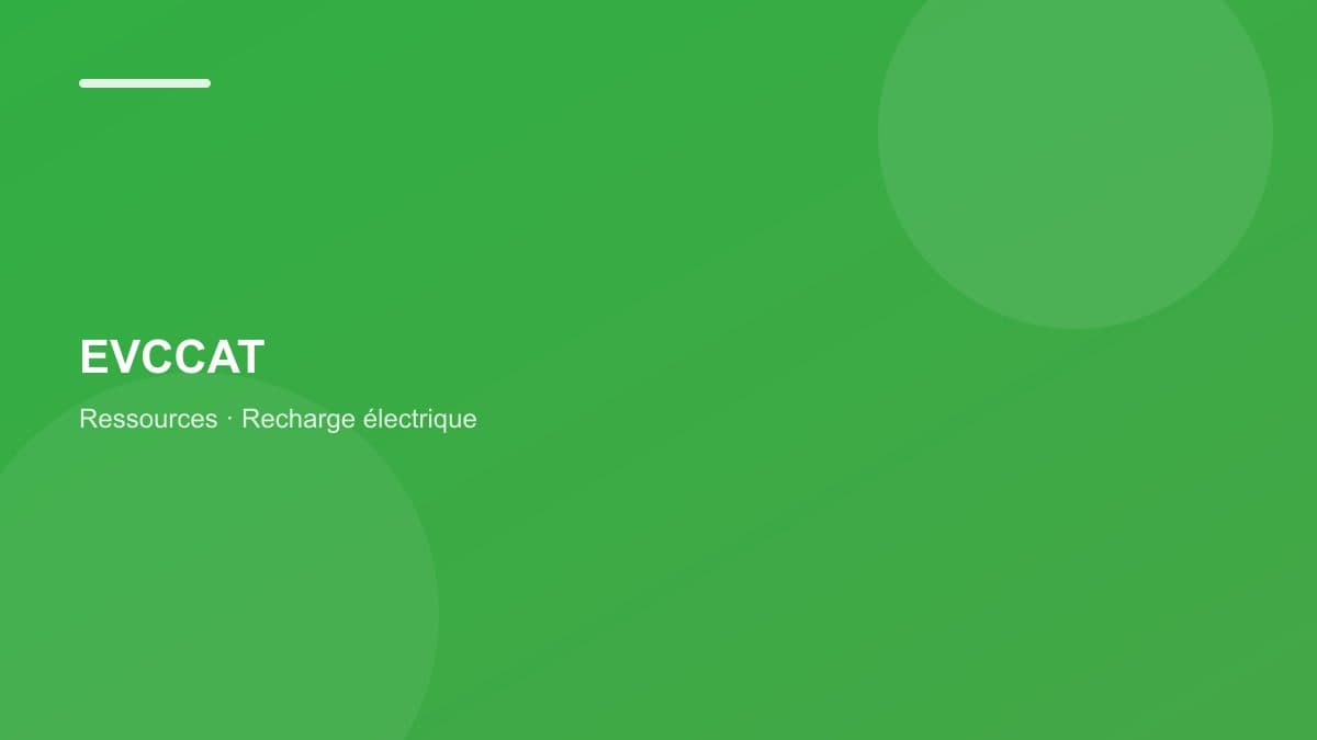 Illustration EVCCAT — centralisation multi-sites